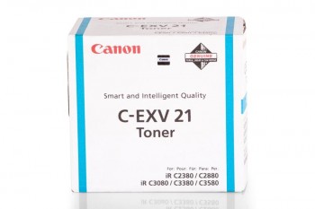 Canon Original Toner CEXV-21, (0453B002) Cyan (SONDERAKTION)