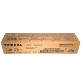 Toshiba Original Toner T-281CE Y, Yellow (6AK00000107) (SONDERAKTION)